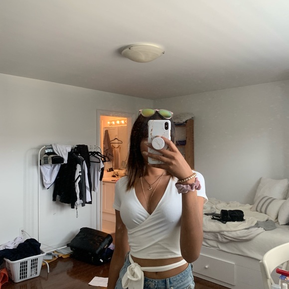 Garage Wrap-around white top - S - Picture 6 of 6